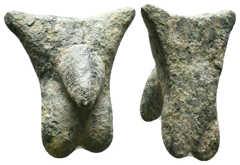 Ancient Roman Bronze Phallus Pendant, c. 3rd-5th century AD.

Reference :
Con...