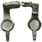 Ancient Roman Bronze Door Key Reference :Condition: Very Fine