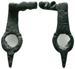 Ancient Roman Bronze Door Key Reference :Condition: Very Fine