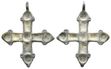 Byzantine Empire, c. 6th-8th century AD. Bronze cross pendant.Reference :Condition: Very Fine