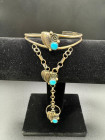 Modern Solid Silver Bracelet Reference :Condition: Very Fine