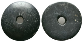 Bone Spindle Whorl .(8th-12th century).Reference :Condition: Very Fine