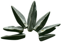 LOT OF 7 ARROW HEADSReference :(SOLD AS SEEN,NO RETURN.)Condition: Very Fine