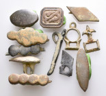 Lot of 12 ObjectsReference :Condition: Very Fine