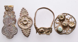 Lot of 4 ObjectsReference :Condition: Very Fine