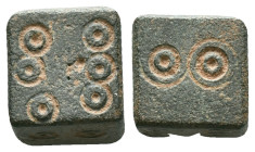 BYZANTINE BRONZE WEIGHT.(Circa 6th - 9th century).Ae.Reference :Condition: Very Fine