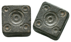 BYZANTINE BRONZE WEIGHT.(Circa 6th - 9th century).Ae.Reference :Condition: Very Fine