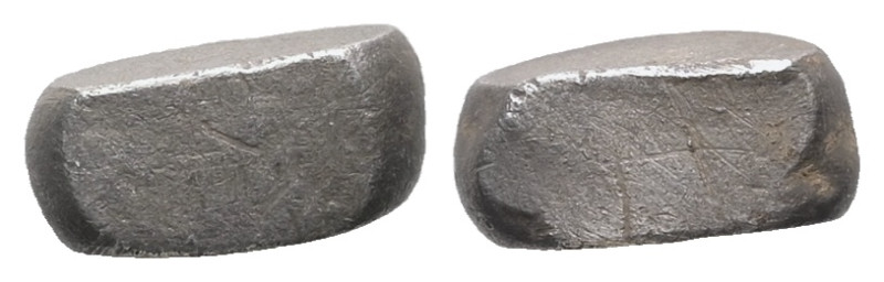 Silver ingot, 6.22 g 17.57 mm