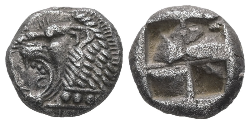 Thrace, Thracian Chersonesos, 'Kardia'. Miltiades II. AR Tetrobol, 2.70 g 12.15 ...