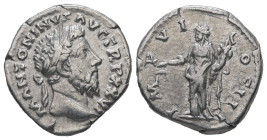 Marcus Aurelius, AD 161-180. AR, Denarius. 2.99 g. 18.31 mm. Rome. 
Obv: M ANTONINVS AVG TR P XXVI. Laureate head of Marcus Aurelius, right. 
Rev: IMP...