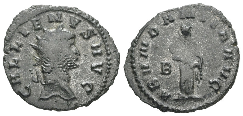 Gallienus, AD 253-268. AR, Antoninianus. 2.96 g. 22.54 mm. Rome.
Obv: GALLIENVS ...