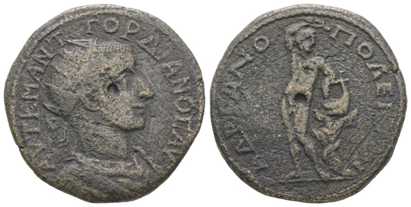 Thrace, Hadrianopolis. Gordian III, AD 238-244. AE. 15.09 g. 29.52 mm. 
Obv: ΑΥΤ...