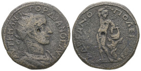 Thrace, Hadrianopolis. Gordian III, AD 238-244. AE. 15.09 g. 29.52 mm. 
Obv: ΑΥΤ Κ Μ ΑΝΤ ΓΟΡΔΙΑΝΟϹ ΑΥΓ. Radiate, draped and cuirassed bust of Gordian ...