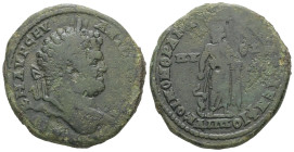 Thrace, Philippopolis. Caracalla, AD 198-217. 16.65 g. 31.78 mm.
Obv: [AYT] K M AYP CEY[H] ANTΩ[NEINOC]. Laureate bust of Caracalla, right. 
Rev: KOIN...