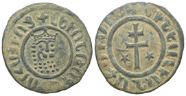 Armenia. Levon I “Leo I the Great”, 1198-1219 AD. AE, Tank. 7.73 g. 28.47 mm. Sis.
Obv: [ԼԵԻՈՆ ԹԱԳԱՈՐ ՀԱՅԻՈՑ] (Levon king of the Armenians), crowned k...