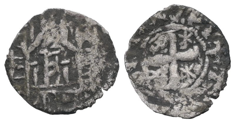 Anonymous. “Politikon" coinage. AD 1320-1350 (?). BI, Tornese. 0.28 g. 14.49 mm....
