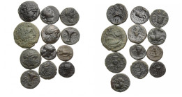 Lot of 12 unclassified See picture. LOT SOLD AS IS, NO RETURNS T-65