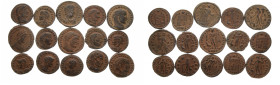 Lot of 15 unclassified See picture. LOT SOLD AS IS, NO RETURNS, Repatinated      T-01