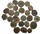 Lot of 25 unclassified See picture. LOT SOLD AS IS, NO RETURNS, «Partially repatinated» (T-09 )
