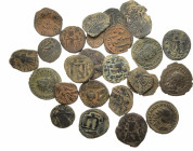 Lot of 25 unclassified See picture. LOT SOLD AS IS, NO RETURNS , partially repatinated T-12