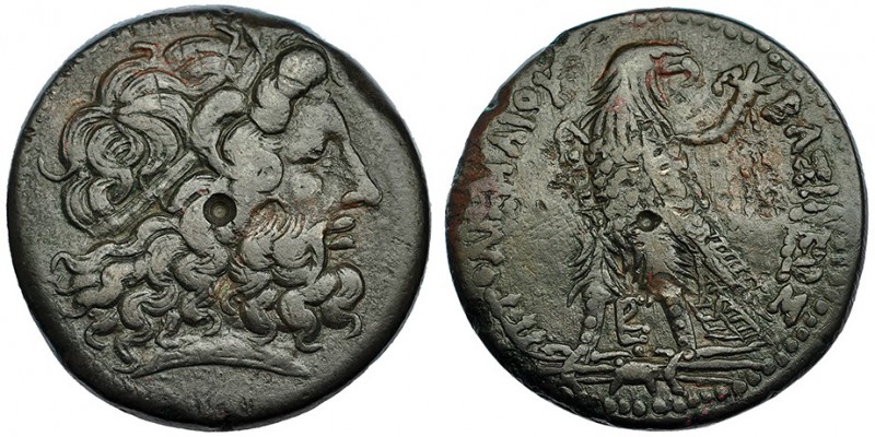EGIPTO. Ptolomeo III, Evergetes. Alejandría. AE-37mm (246-241 a.C.). A/ Cabeza l...