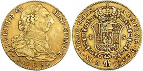4 escudos. 1786. Madrid. DV. VI-1470. MBC.