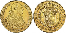 4 escudos. 1792. Madrid. MF. VI-1196. MBC+.