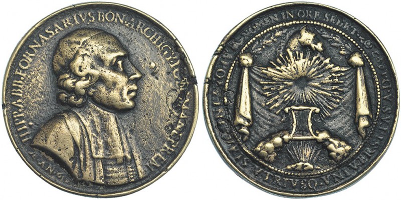 ITALIA. Medalla. Hipólito Fornaresi. 1692. Grabador: Trabanus. AE 53 mm. Fundici...