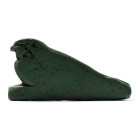 Ptolemaic Period, circa 332-30 B.C. Modelled in silhouette with painted detailing; mounted on a custom-made stand. 24.15 grams total, 73 mm including ...