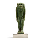 Third Intermediate Period, circa 1069-735 B.C. Modelled in the round with dorsal pillar and loop, small base. Cf. Andrews, C., Amulets of Ancient Egyp...