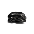 Late Period, 664-332 B.C. or later Modelled in the round with ribbed loop to the underside, carapace and leg detailing. Cf. Ben-Tor, D., The Scarab: A...