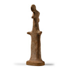 Greek Boeotian Ceramic Pappades Figure. 6th century B.C.
