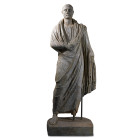 Roman Life-Size Marble Statue of an Important Magistrate. Late 3rd-early 4th century A.D.