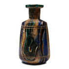 Roman Marbled Gold in Glass Bottle. Early 1st century A.D.