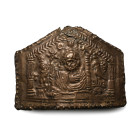 Late Roman Silver Plaque with Figures. 4th-7th century A.D.