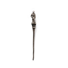 Roman Silver Pin with a Figure of a Standing Woman. 2nd-3rd century A.D.