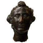 Life-Size Roman Bronze Head of an Empress. Mid-3rd century A.D.