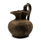 Roman Vessel with Actor's Mask Handle. Early 3rd century A.D.