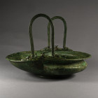 Roman Bronze Basket-Vase. 1st-2nd century A.D.