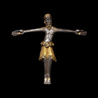 Scandinavian Viking Period Silver-Gilt Corpus Christi. Circa 11th century A.D.