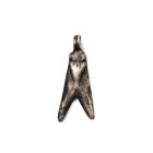 Egyptian Silver Fly Amulet. Late-Ptolemaic Period, 664-30 B.C.