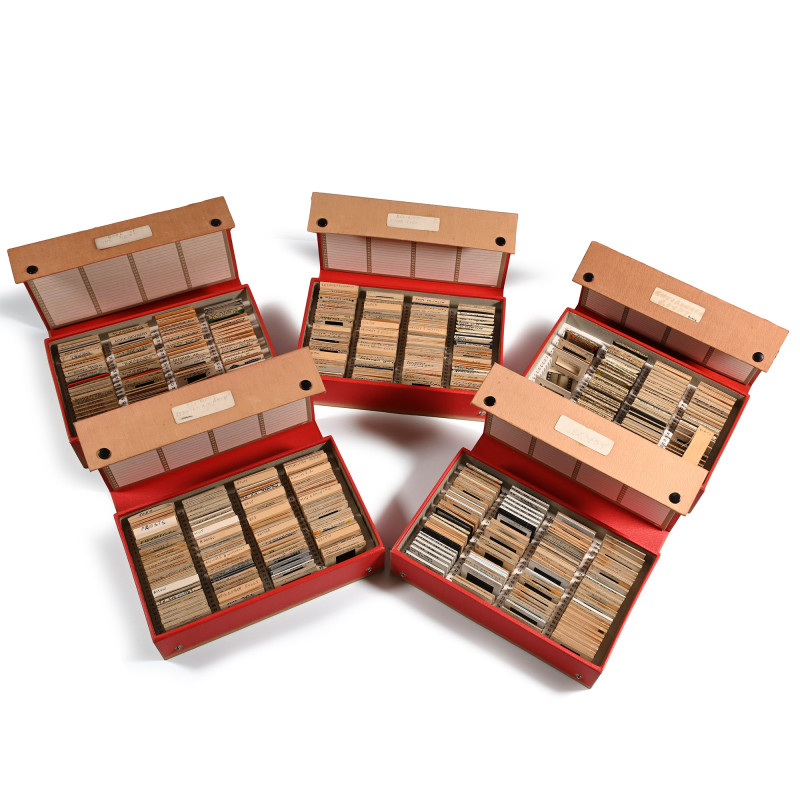 Historic Collection of 725 Slides of Archaeological Sites and Artefacts Includin...
