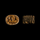 Egyptian Scarab and Amulet Group. Late Period, 664-332 B.C.