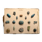 Egyptian Faience Bead and Amulet Collection. Late-Ptolemaic Period, 664-30 B.C.