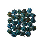 Egyptian Blue Faience Clothing Mounts. Roman Period, 30 B.C.-323 A.D.