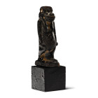 Egyptian Glass Taweret Amulet. Late Period, 664-332 B.C.
