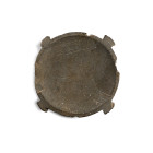 Egyptian Schist Plate. Ptolemaic Period, 323-30 B.C.