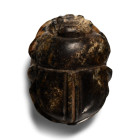 Egyptian Hardstone Scarab. Late Period, 664-332 B.C.