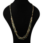 Egyptian Multi-Stranded Mummy Bead Necklace. Late Period, 664-332 B.C.