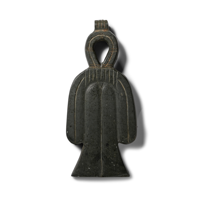Egyptian Stone Tyet Amulet. Third Intermediate Period-Late Period, circa 743-332...